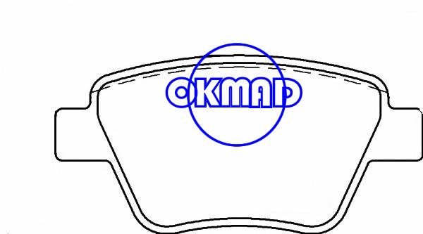 AUDI A3 Quattro SEAT LEON SKODA OCTAVIA SUPERB YETI VW Beetle Golf Jetta Passat Pastilha de freio FMSI: 8656-D1456 OEM: 5K0698451 FDB4316 GDB1841 WVA: 24563, F1456
